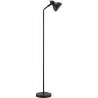 Nordlux Lámpara de pie Aslak, color , 140 cm, máx. 15W, casquillo E27, sin bombilla, con interruptor, regulable