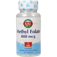 Kal Comprimidos Methyl Folate 800mcg Vitamins 90 Unidades