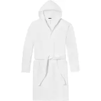 Schiesser Albornoz largo ' Essentials ' offwhite