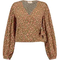 Shiwi Blusa 'CAPRI' oliva / langosta / rosa claro