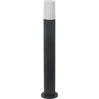 Ledvance Smart+ Pipe Multicolor, iluminación inteligente para zócalos/postes, con conexión Wi-Fi, color gris, fabricada en policarbonato (PC) y acero inoxidable, luz blanca cálida, 3000 K