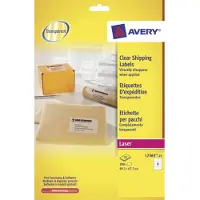 Avery Zweckform L7565-25 Etiquetas transparentes 99,1 x 67,7 mm - 200 etiquetas