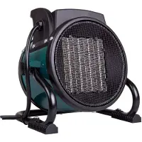 Vonroc Calefactor eléctrico - Ventilador - 2 en 1-2000W - 3 posiciones - cerámica