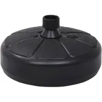 vidaXL Soporte para sombrilla de , para arena/agua, 15 litros, color