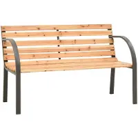 vidaXL Banco para jardín infantil, 81 cm, madera de abeto china