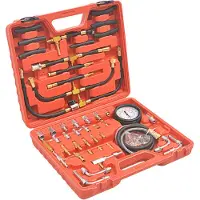 vidaXL Kit de comprobador de presión para sistemas de inyección de combustible, marca