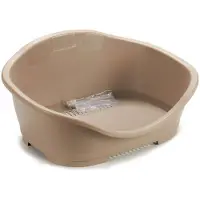 Stefanplast Cama para perro , color beige, de plástico (56 x 32 x 80 cm)