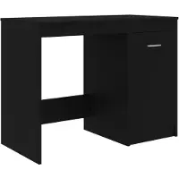vidaXL Escritorio , color , 100x50x76 cm, fabricado en material de madera