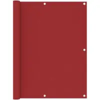 vidaXL : Protector para balcón, color rojo, 120 x 600 cm, tejido Oxford