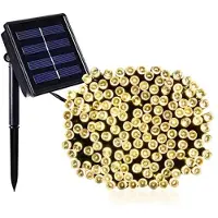 LUMI JARDIN Yogy Solar Warm 200, 200 lámparas, LED, 16,3 metros, 1 unidad