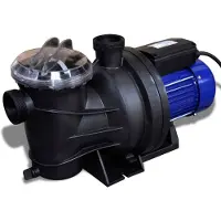 Shumee vidaXL Bomba para piscina, bomba de recirculación, bomba para piscina, bomba electrónica, color azul, 800W