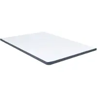vidaXL Protector de colchón para somier, 200 x 140 x 5 cm, firmeza media