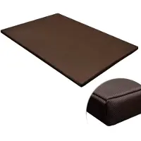 vidaXL : Alfombra para perros, plana, rectangular, color marrón, tamaño L