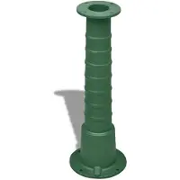 vidaXL Soporte para bomba de agua manual, compatible con bombas de manivela