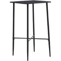vidaXL Barra de bar, color , 60 x 60 x 111 cm, MDF