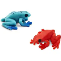 Safari Ltd Figura De Minis De Buena Suerte De Ranas Flecha Venenosas