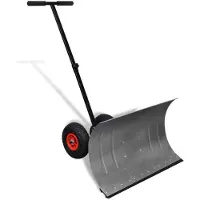 vidaXL : Pala para nieve con ruedas