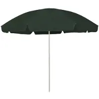 vidaXL , toldo de playa, color verde, 300 cm