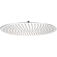 vidaXL , ducha de lluvia de acero inoxidable, 50 cm, redonda