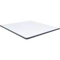 vidaXL Protector de colchón para somier, 200 x 160 x 5 cm, firmeza media