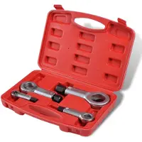 vidaXL , juego de 4 extractores de tuercas, de 9 mm a 27 mm
