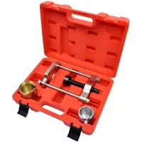 vidaXL Kit de herramientas para la sustitución de los bujes de la suspensión trasera, compatible con Ford Focus MK1, modelos de 1998 a 2004. ()