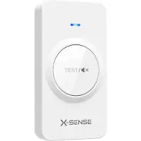X-Sense Control remoto RC01 para detectores de humo XS01-W, XC01P-WR y XP01-W: Permite probar, detener y localizar detectores de humo. Ya no es necesario usar escaleras