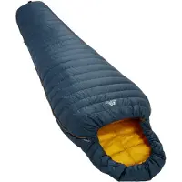 Mountain Equipment - Helium Solo - Saco de dormir de plumas size Regular - Body Size: 185 cm, azul