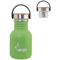 Laken Botella Básica De Bambú Acero Inoxidable Acero