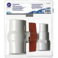 Gre Accessories AR512, válvula de seguridad, color rojo, color blanco, 3,2 cm, 3,8 cm, 472 g, embalaje blíster