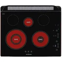Vitrokitchen Placa Mixta 301tgn 60 Cm 3 Fuegos