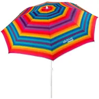 Aktive Sombrilla de playa resistente al viento, protección UV 50, 180 cm, varios colores. Talla única