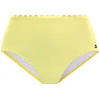 LASCANA Braga de bikini 'Scallop' amarillo