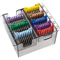 Moser 1233-7050, Accesorio, 2,5 cm, Multicolor, Plástico, Acero inoxidable, Acero inoxidable,