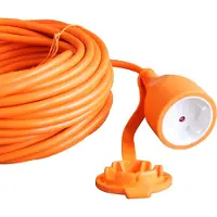 Relectric Cable de Extensión 20 Metros 2x1,5 mm² IP20