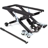 HBM Elevador de motocicleta móvil universal - NEGRO