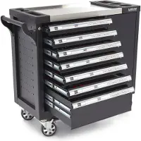 HBM Carro de herramientas con puerta XL Premium - 274 piezas