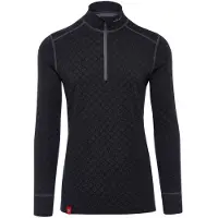 Thermowave - Merino Xtreme L/S Shirt 1/2 Zip - Ropa interior merino size L, negro