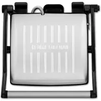 George Foreman 26250-56, acero inoxidable, cuadrado, parrilla, 504 cm², 2 zonas, 180°