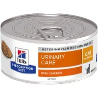 Hill's Pet Nutrition c/d Multicare Feline - Pollo - Lata 24 x 156 g