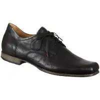 Think Zapatos con cordón 'Schnürschuh Herren 3-000005-0010 Glattleder in schwarz' chocolate