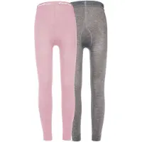 Ewers Leggings gris moteado / rosa / blanco