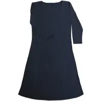 Joha - Women's Dress 100% Wool - Vestido size M, azul