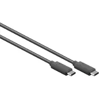 Nedis Ccgl64020bk20 Cable Usb 3.2 Gen 2 Usb-c M-usb-c M 4k A 20 Gb/s Niquelado 2 M 100w 60hz