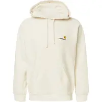 Carhartt WIP Sudadera 'American Script' crema / dorado / merlot