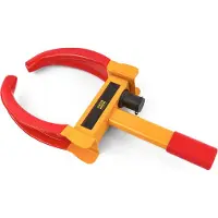 HBM Abrazadera Universal con Candado para Ruedas de 185 a 290 mm.