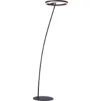 Paul Neuhaus Lámpara de pie LED , modelo LB25, 5W, 3000K, 770 lúmenes, color antracita