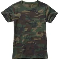 Brandit Camiseta marrón / oliva / verde oscuro / negro