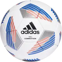 Adidas adidasBalón Tiro Competition 4 White / Black / Royal Blue / Silver Metallic Unisex