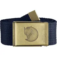 Fjällräven - Canvas Brass Belt 4 cm - Cinturones size 120 x 4 cm, beige/azul